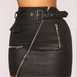 She Is A Rider Moto Skirt